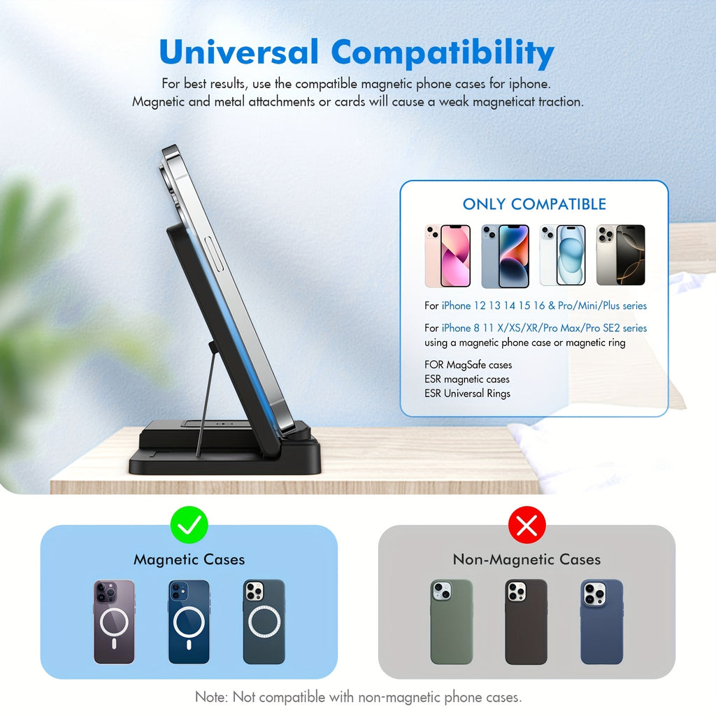 3-in-1 MagSafe Wireless Charging Stand