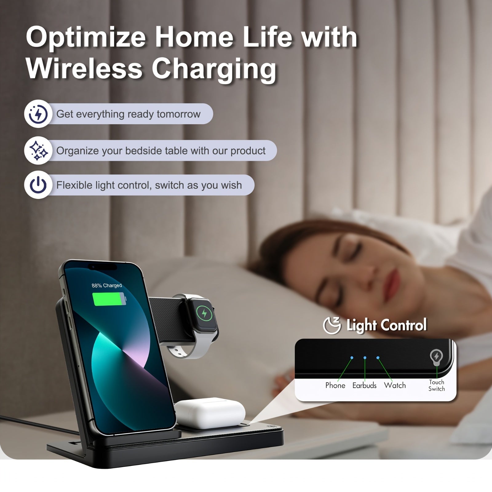 3-in-1 MagSafe Wireless Charging Stand