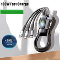 3-in-1 100W Fast Charging Cable