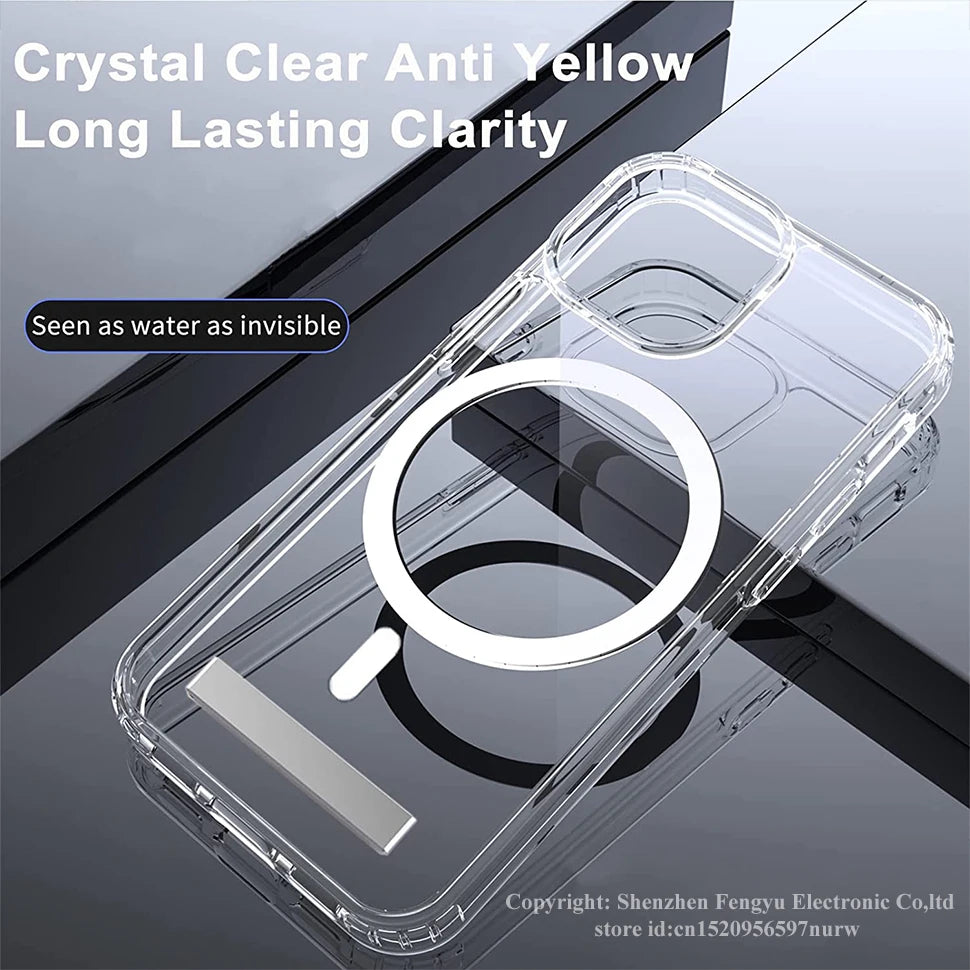 Stand Clear Magnetic Phone Case