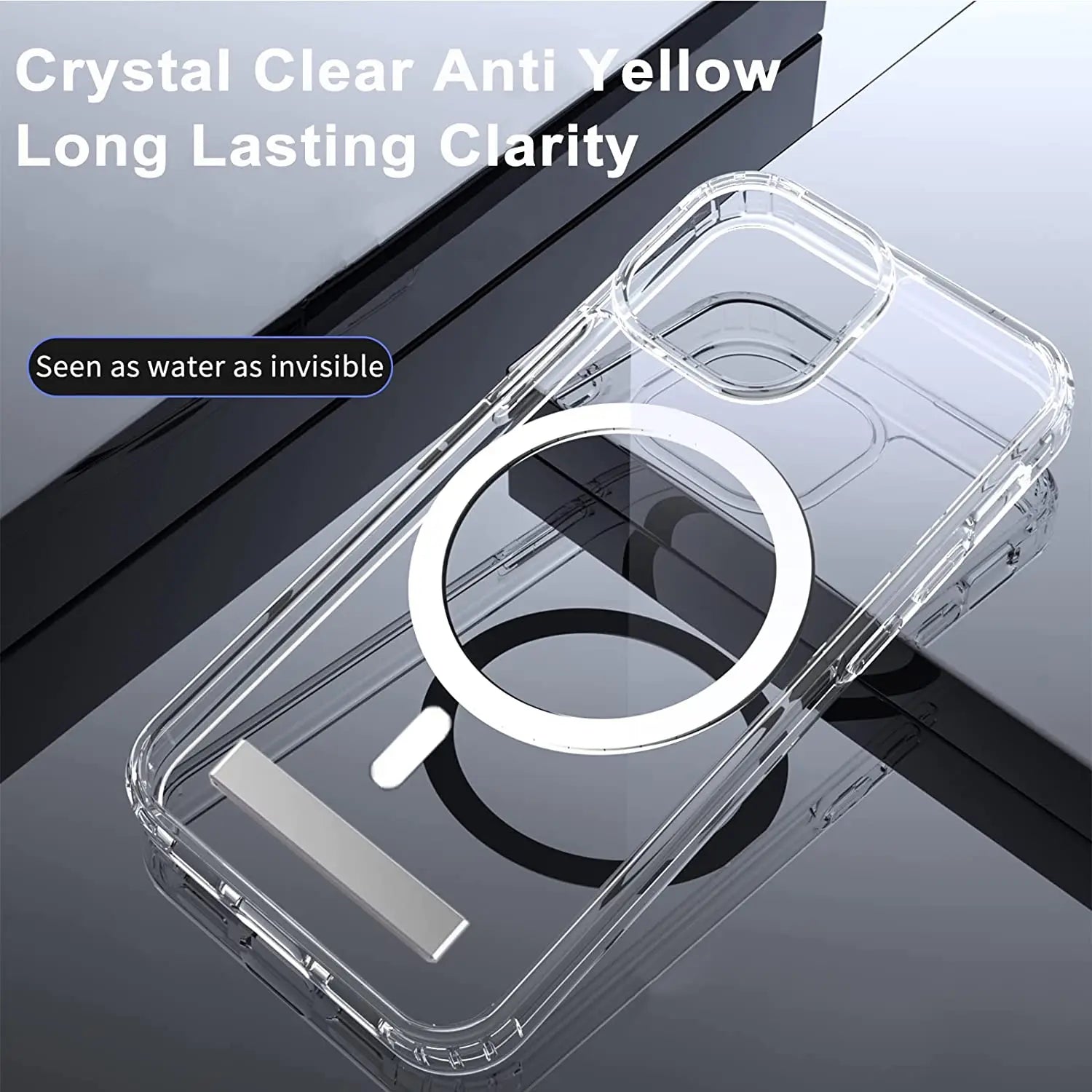 Stand Clear Magnetic Phone Case
