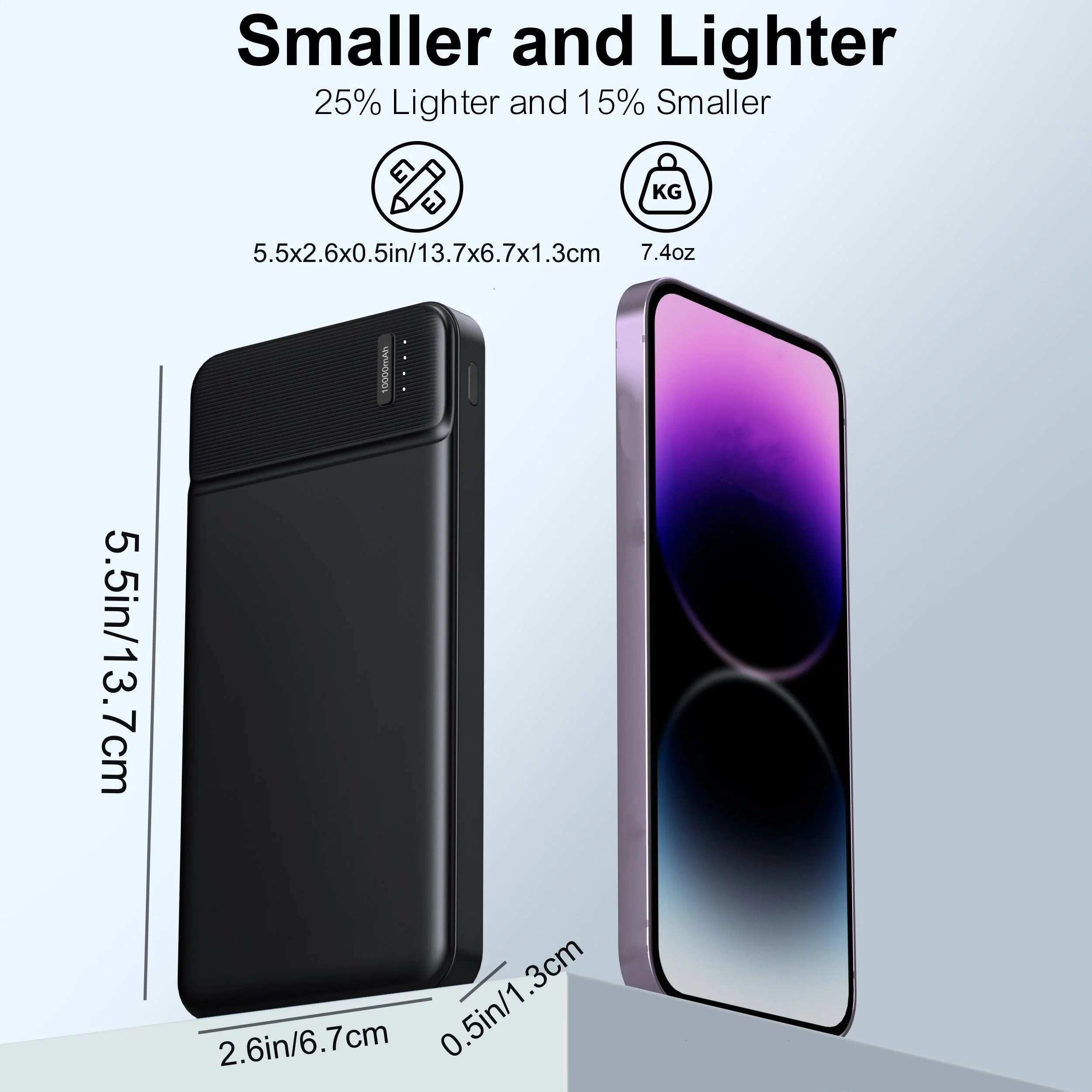 Portable Charger Power Bank 10000mAh