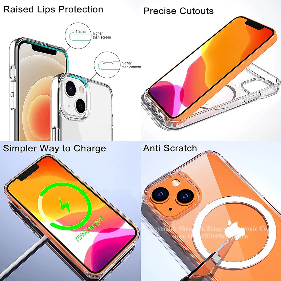 Stand Clear Magnetic Phone Case