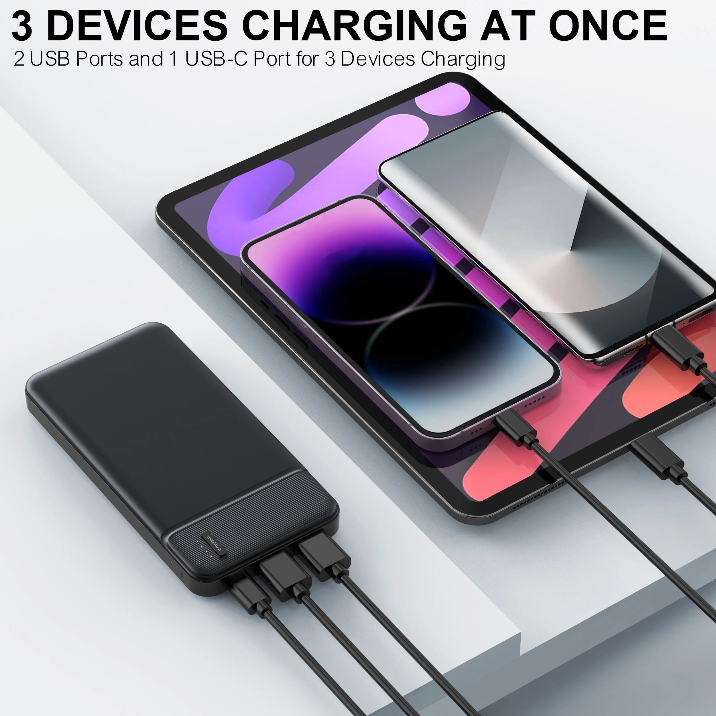 Portable Charger Power Bank 10000mAh