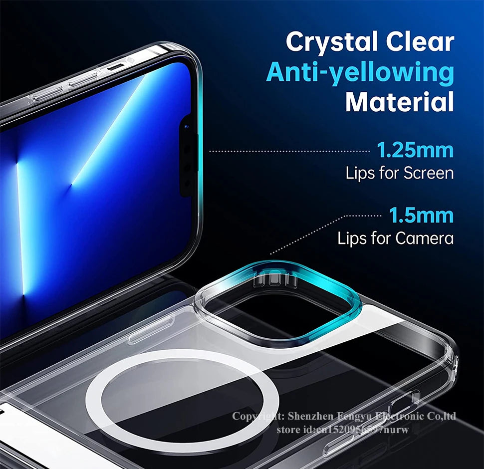 Stand Clear Magnetic Phone Case